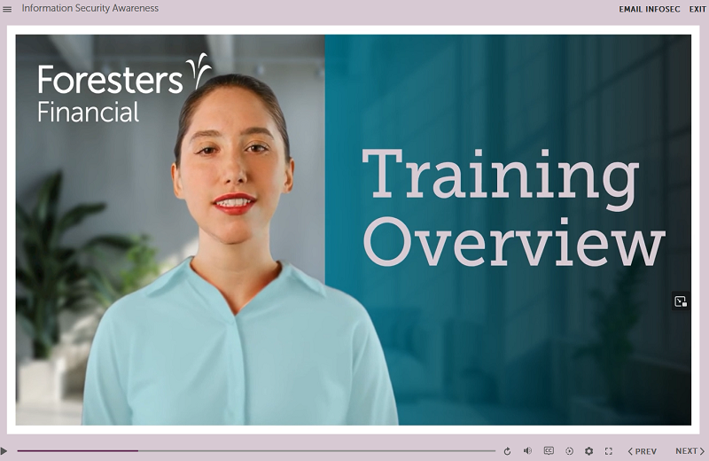 eLearning Course Development for Foresters Financial