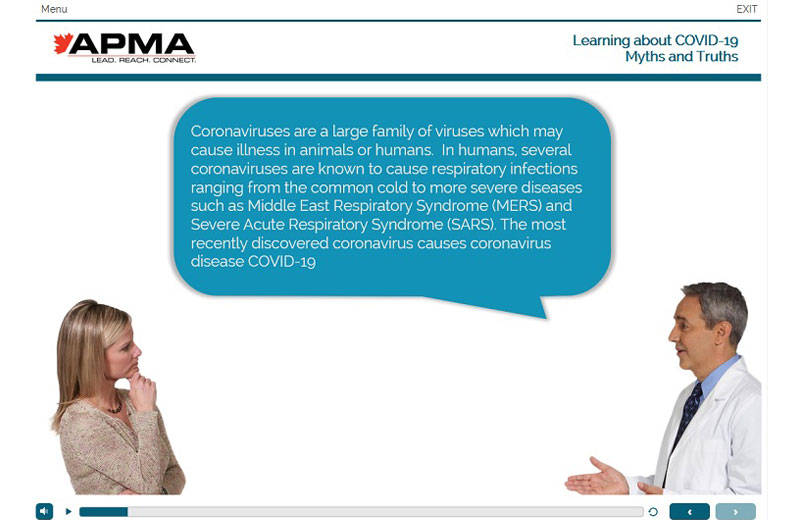 eLearning Course Development for APMA