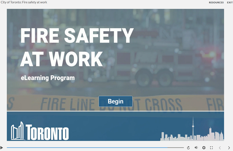 eLearning Course Development for City of Toronto